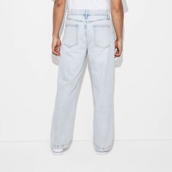 Original Use - Men's Baggy Fit Jeans - Original Use Light Wash 38 Light Wash - Picture 3 of 3